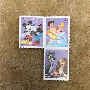 The Art of Disney: Romance Series Stamps (2006)